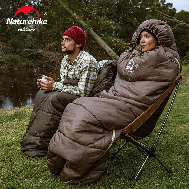 Ultralight Winter Cotton Sleeping Bag - Double Person, Splice-able, and Warm - Trekker Essentials