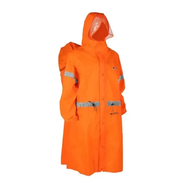 backpack rain cover poncho Adventure World Globotrekker Lightweight Waterproof Poncho for Hiking, Camping, Travel & Outdoor Use and backpacker Panel snaps up when used without a pack Full cut hood 3 In 1 Multifunctional Raincoat