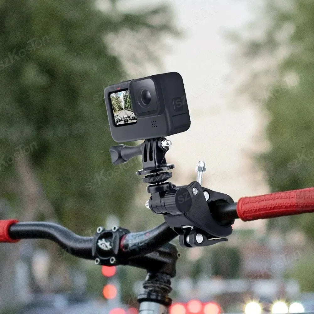 Universal Bike Handlebar Mount for Action Cameras & Accessories - Trekker Essentials