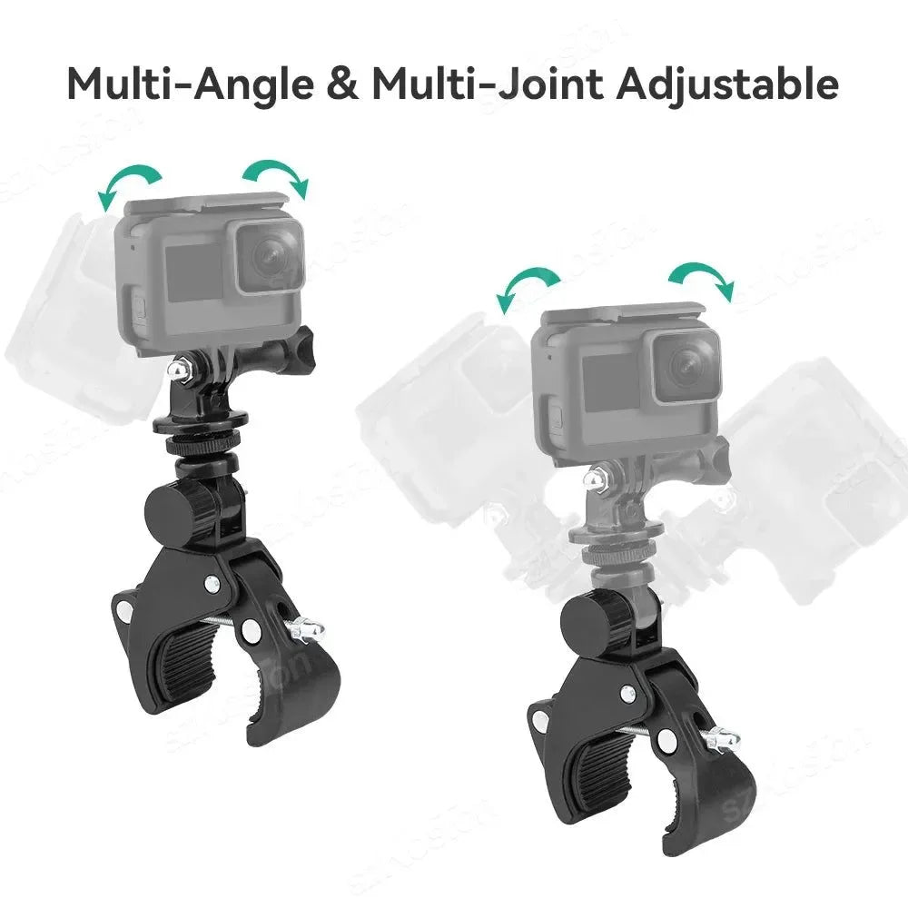 Universal Bike Handlebar Mount for Action Cameras & Accessories - Trekker Essentials
