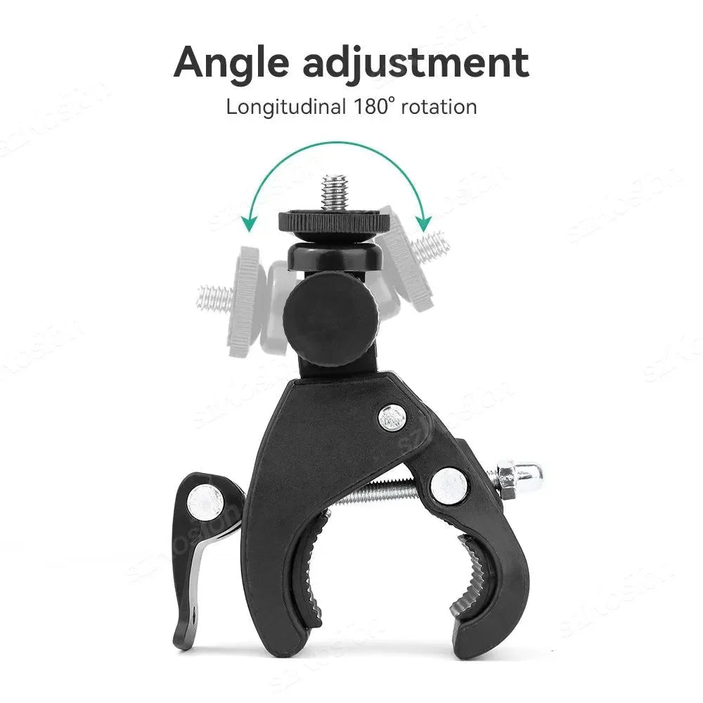 Universal Bike Handlebar Mount for Action Cameras & Accessories - Trekker Essentials
