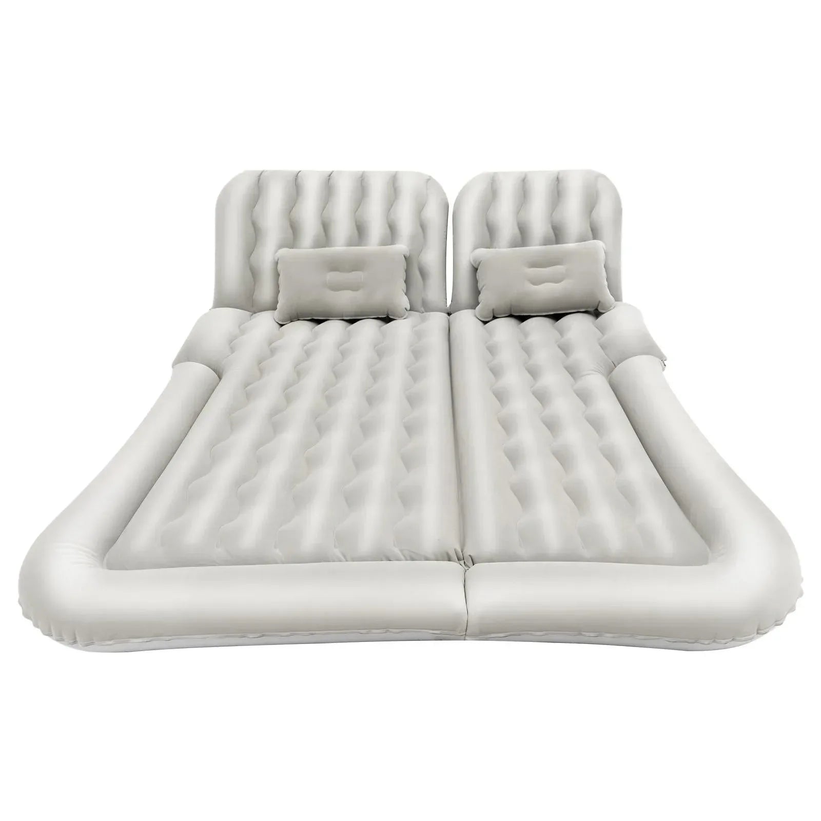 Universal Foldable Inflatable Bed – Portable Air Mattress Set with Pump & Pillowca - Trekker Essentials