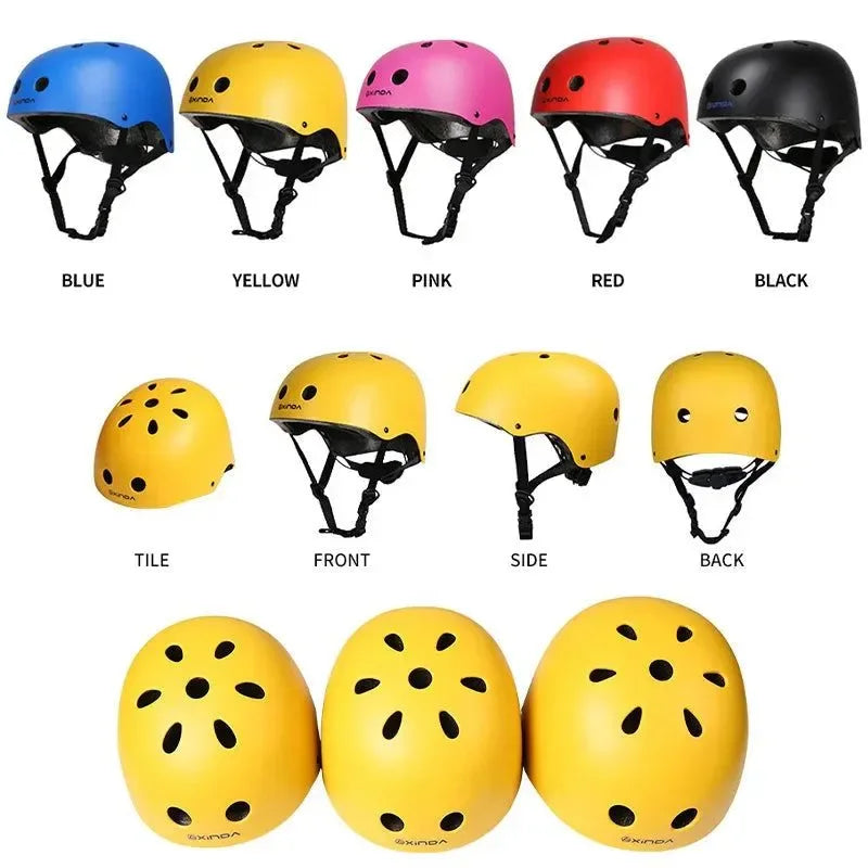 Universal Outdoor Safety Helmet for Rock Climbing, Camping, and Riding - Protective Equipment for Children and Adults - Trekker Essentials
