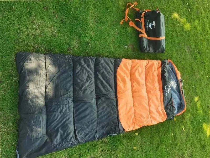 USB Heated Sleeping Bag – Waterproof Lightweight Winter Gear with 4-Zone Heating - Trekker Essentials