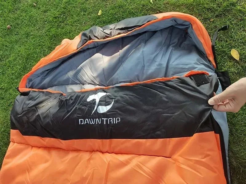 USB Heated Sleeping Bag – Waterproof Lightweight Winter Gear with 4-Zone Heating - Trekker Essentials