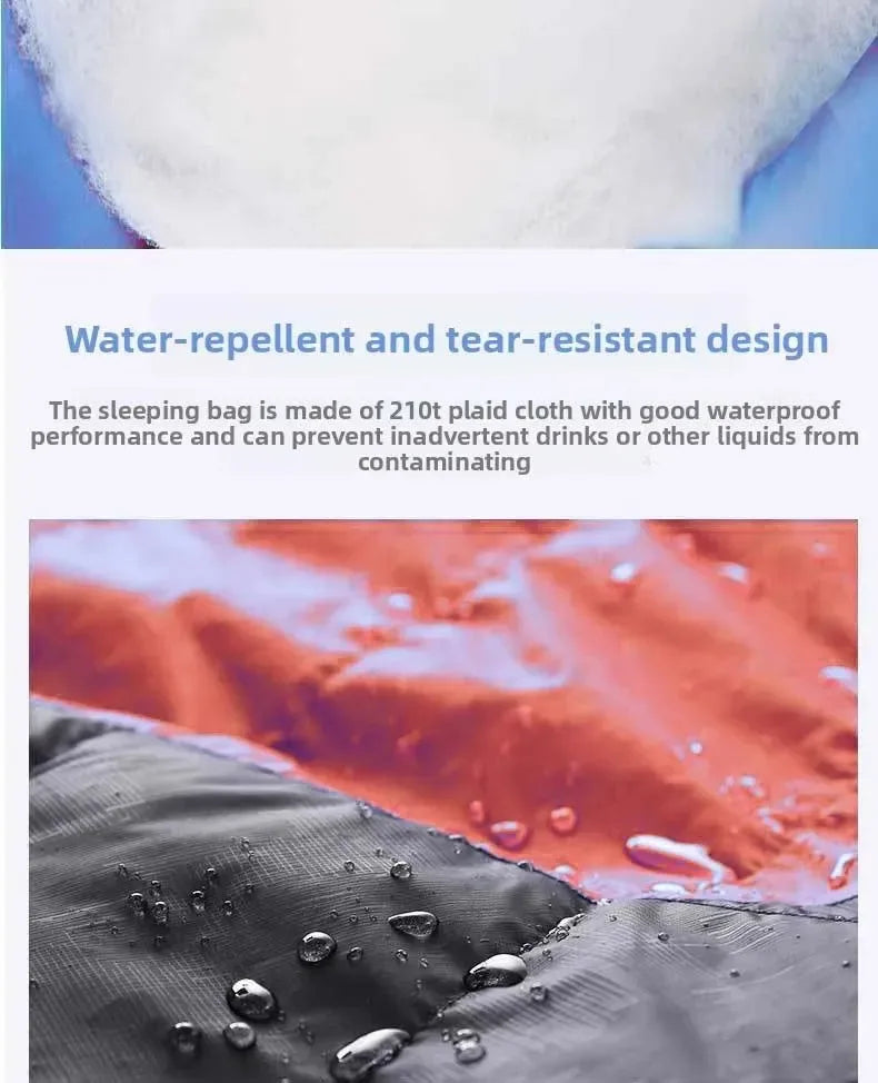 USB Heated Sleeping Bag – Waterproof Lightweight Winter Gear with 4-Zone Heating - Trekker Essentials