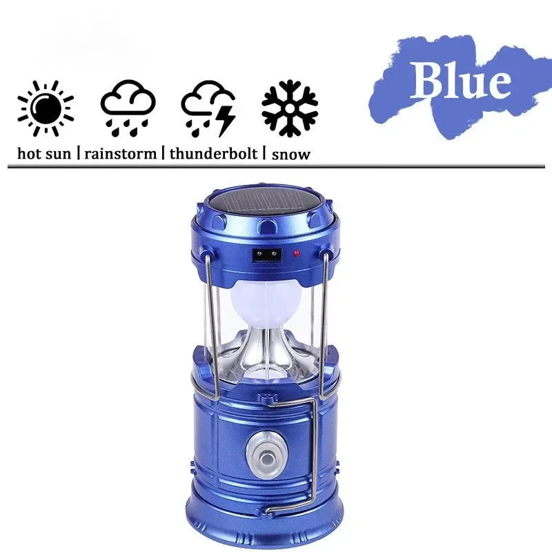 USB Rechargeable Camping Lantern - Waterproof LED Flashlight Camping Light - Trekker Essentials