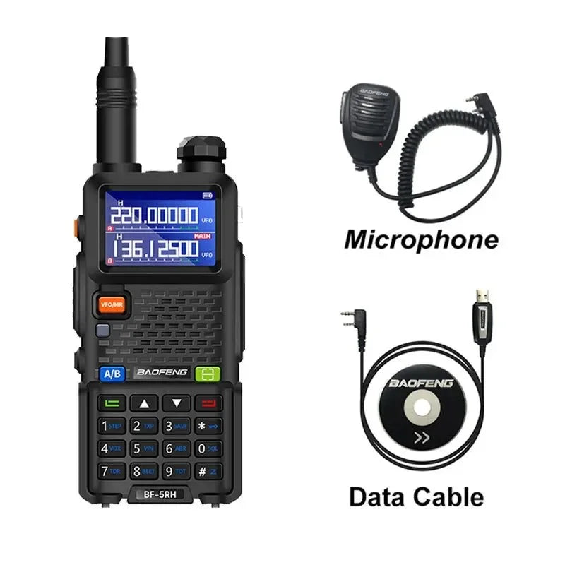 UV-5RH Multi-Band Walkie Talkie - Reliable Two-Way Communication for Outdoor - Trekker Essentials