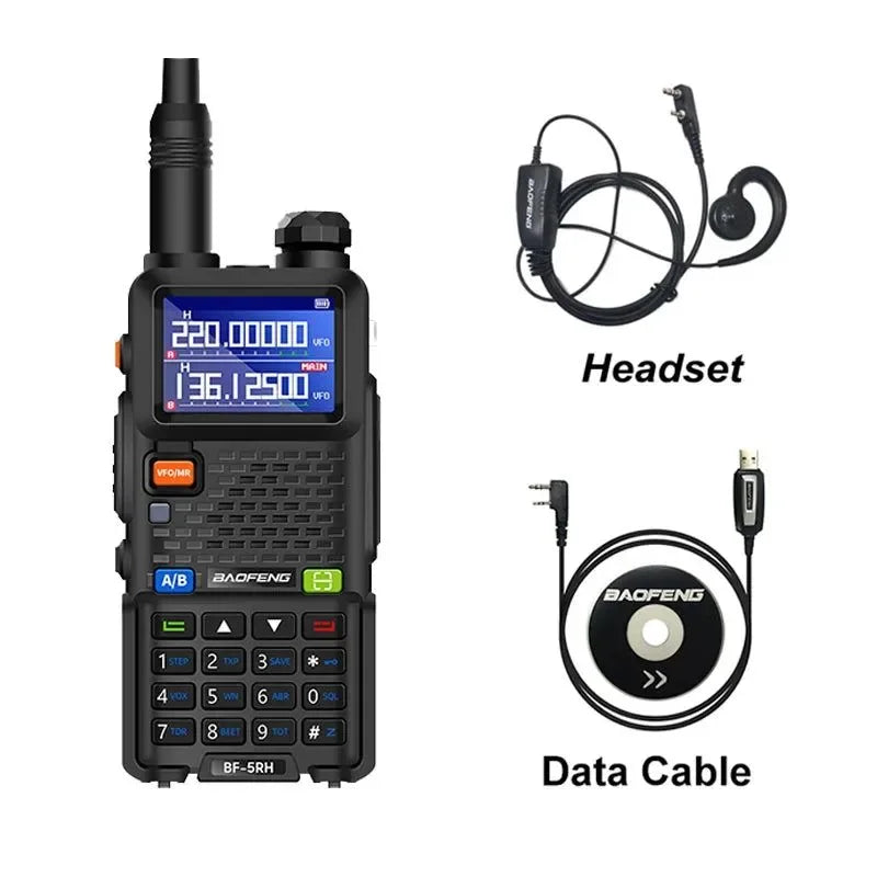 UV-5RH Multi-Band Walkie Talkie - Reliable Two-Way Communication for Outdoor - Trekker Essentials