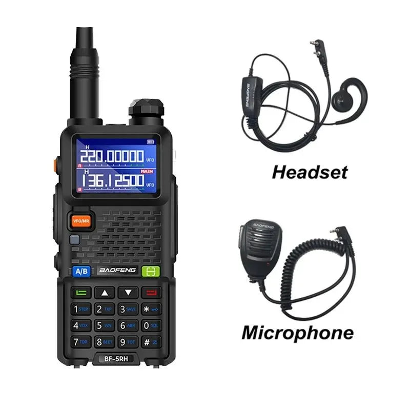 UV-5RH Multi-Band Walkie Talkie - Reliable Two-Way Communication for Outdoor - Trekker Essentials