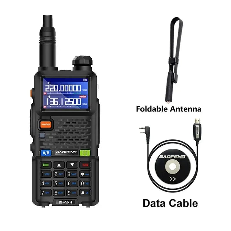 UV-5RH Multi-Band Walkie Talkie - Reliable Two-Way Communication for Outdoor - Trekker Essentials