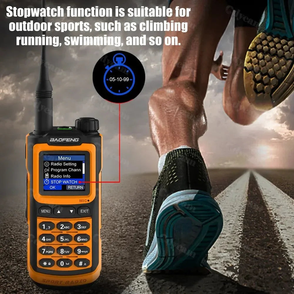 UV-G30 Pro Walkie Talkie, Long Range, 1000 Channel, Portable Ham FM Radios, UHF VHF, USB-C Charge, Waterproof 2-Way Radio - Trekker Essentials
