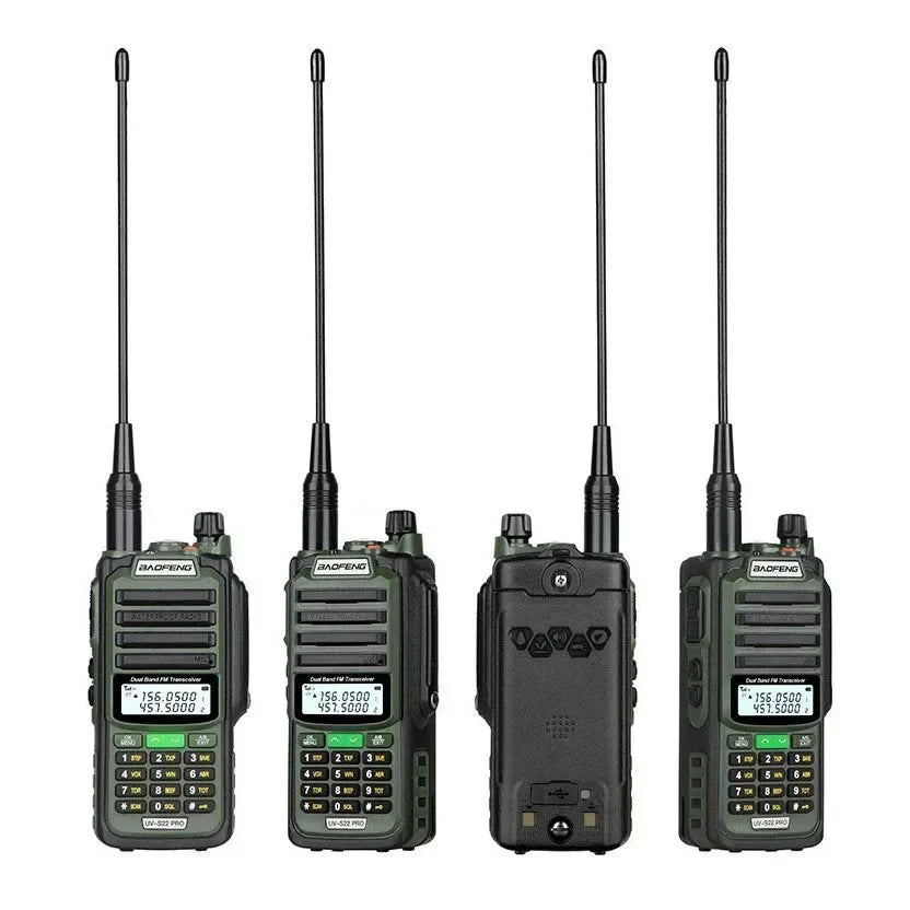 UV-S22 PRO V2 IP68 Waterproof Dual Band Ham Radio Walkie Talkie with 50KM Range (Upgraded UV9R UV5R Pro) - Trekker Essentials