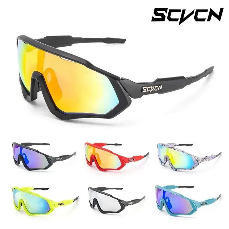 UV400 Cycling Sunglasses - Sports Eyewear for Cycling, Running, Fishing, and Hiking - Trekker Essentials