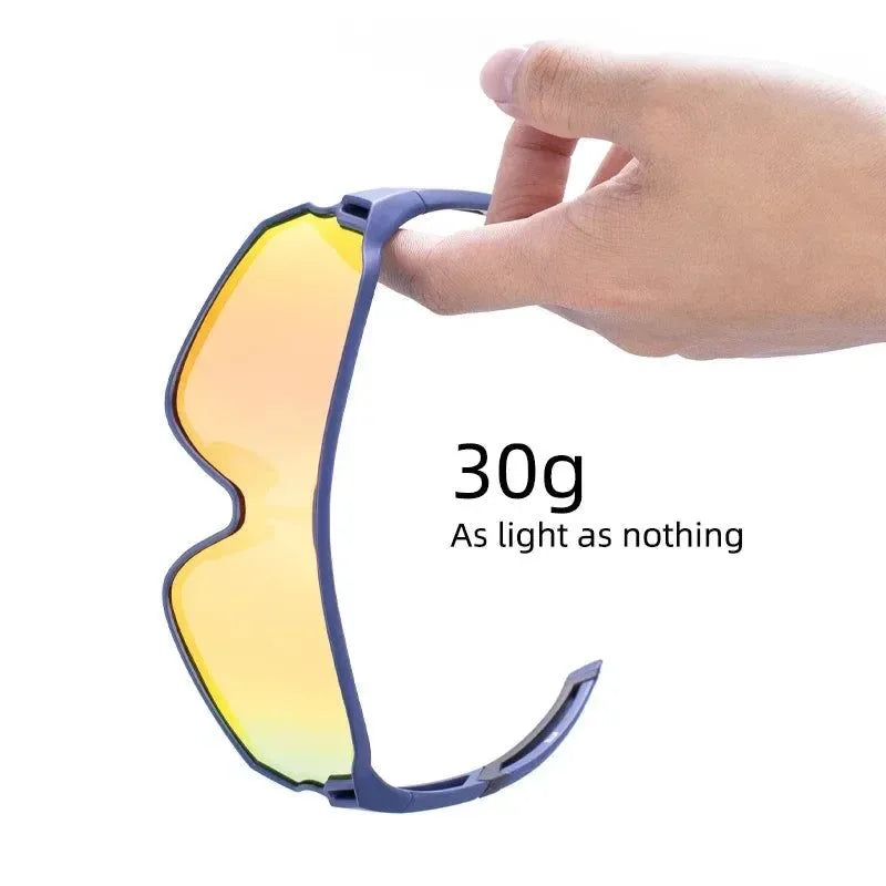 UV400 Polarized Cycling Sunglasses - Sport Sun Protection for Hiking, Camping, and Golf - Trekker Essentials