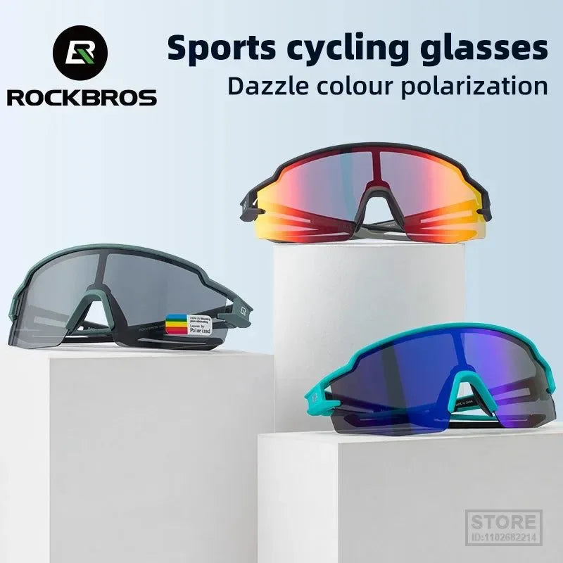 UV400 Polarized/Photochromic Cycling Sunglasses – Ideal for Fishing, Hiking, and Riding - Trekker Essentials