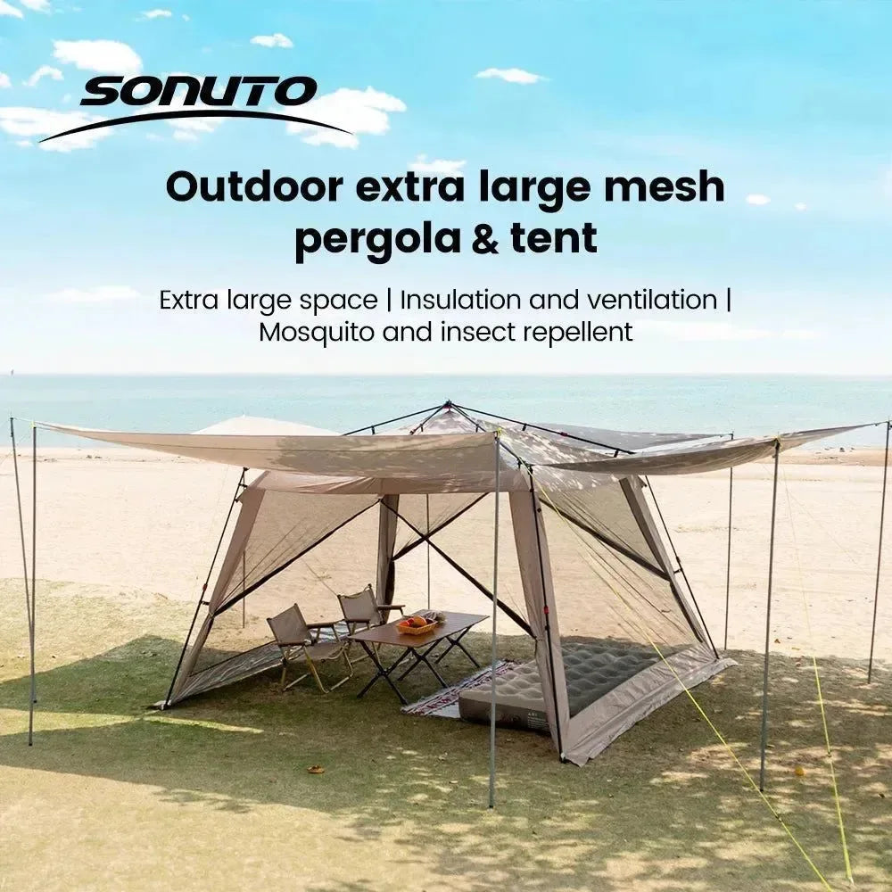 Versatile Shade Solution: Sonuto Automatic Canopy Tent - Trekker Essentials