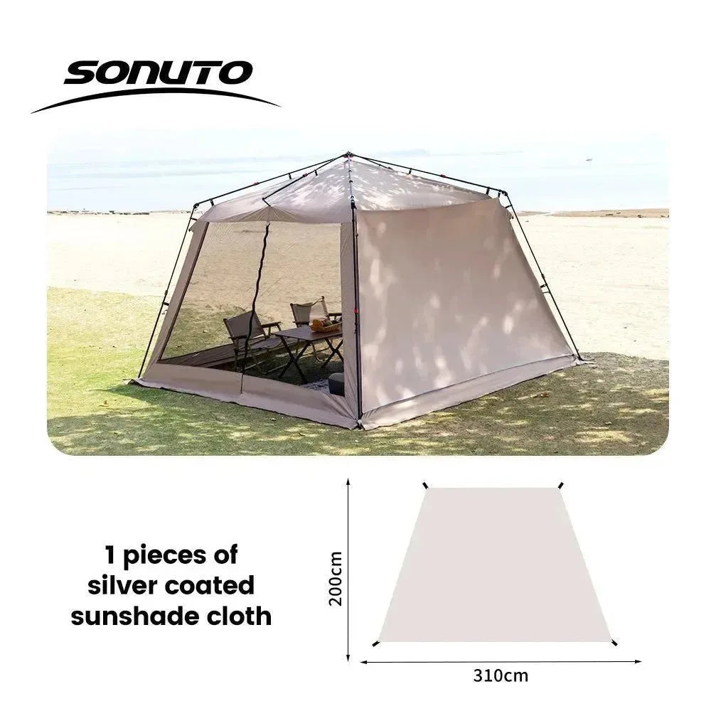 Versatile Shade Solution: Sonuto Automatic Canopy Tent - Trekker Essentials