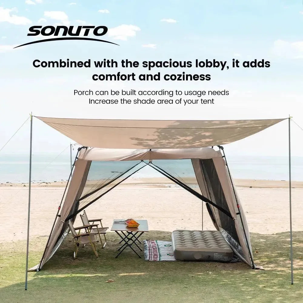 Versatile Shade Solution: Sonuto Automatic Canopy Tent - Trekker Essentials