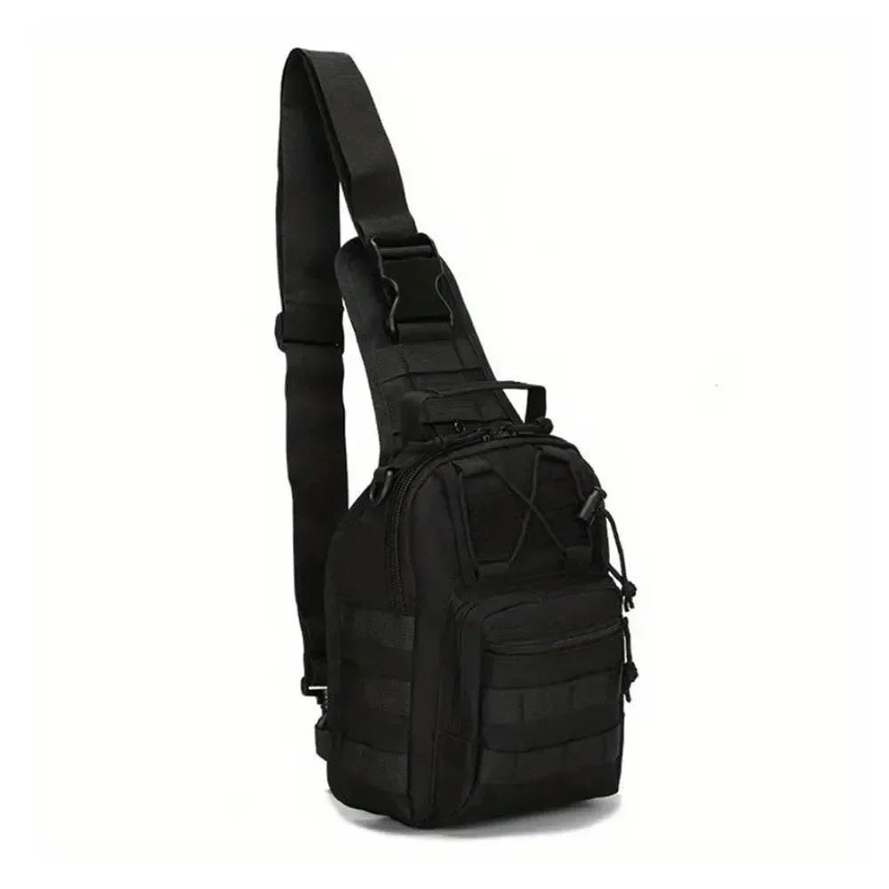 Versatile Tactical Sling Backpack - Oxford Body Chest Bag for Hiking and Hunting - Trekker Essentials