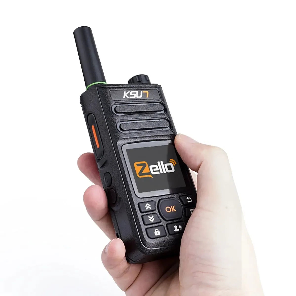 Walkie Talkie KSW-ZL18 with 4G SIM Card and WiFi Network, Long Range 100 Miles, GPS Professional Walkie Talkie - Trekker Essentials