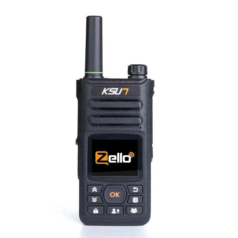 Walkie Talkie KSW-ZL18 with 4G SIM Card and WiFi Network, Long Range 100 Miles, GPS Professional Walkie Talkie - Trekker Essentials