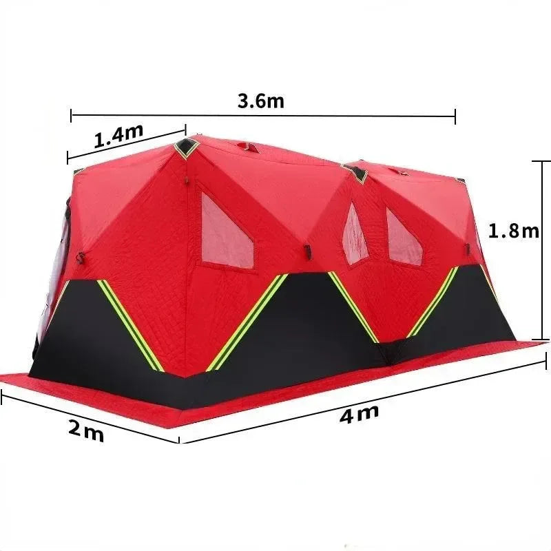 Warm Winter Ice Fishing Tent - Trekker Essentials