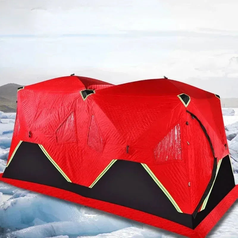 Warm Winter Ice Fishing Tent - Trekker Essentials
