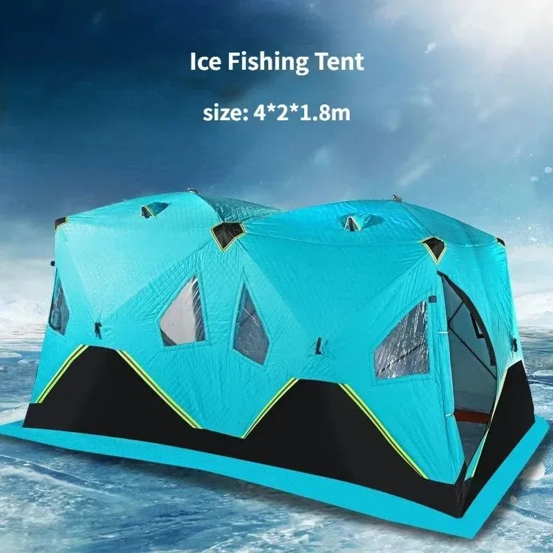 Warm Winter Ice Fishing Tent - Trekker Essentials