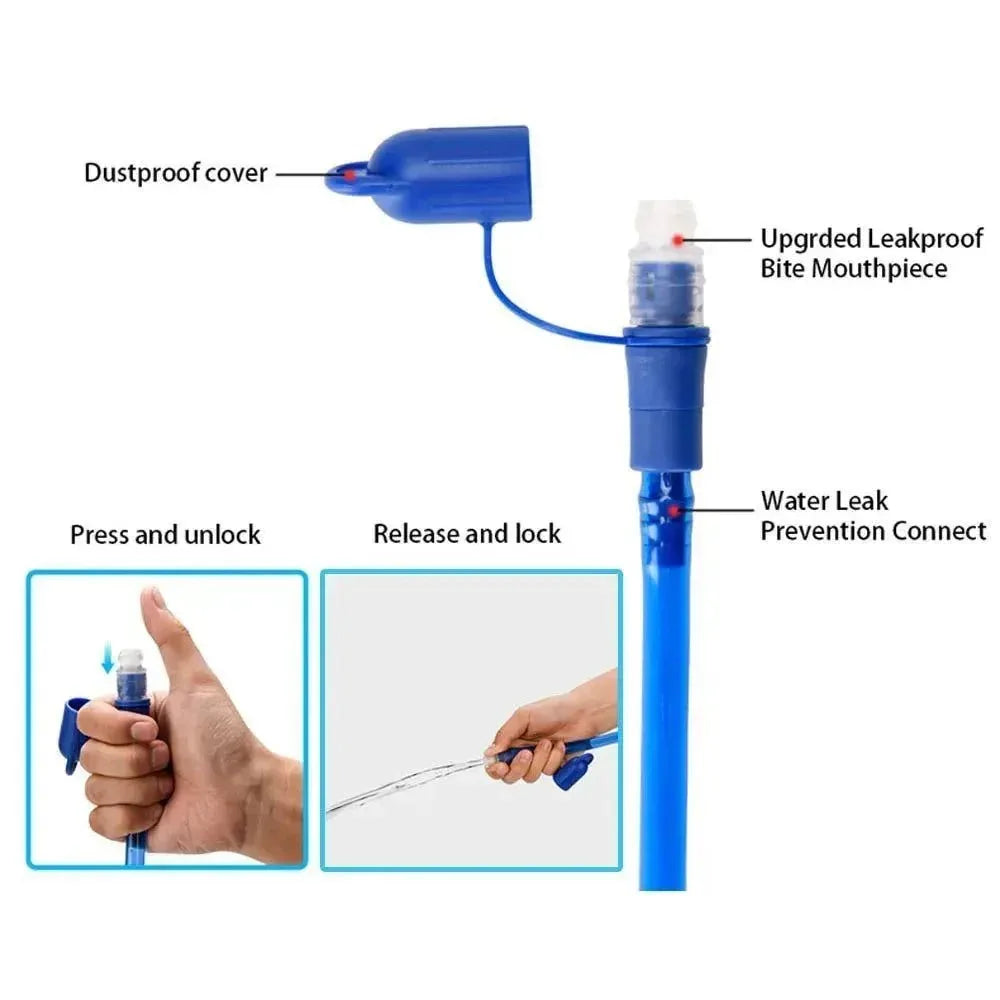 Water Bladder Hydration Pack Storage Bag BPA Free - 2L/3L - Trekker Essentials