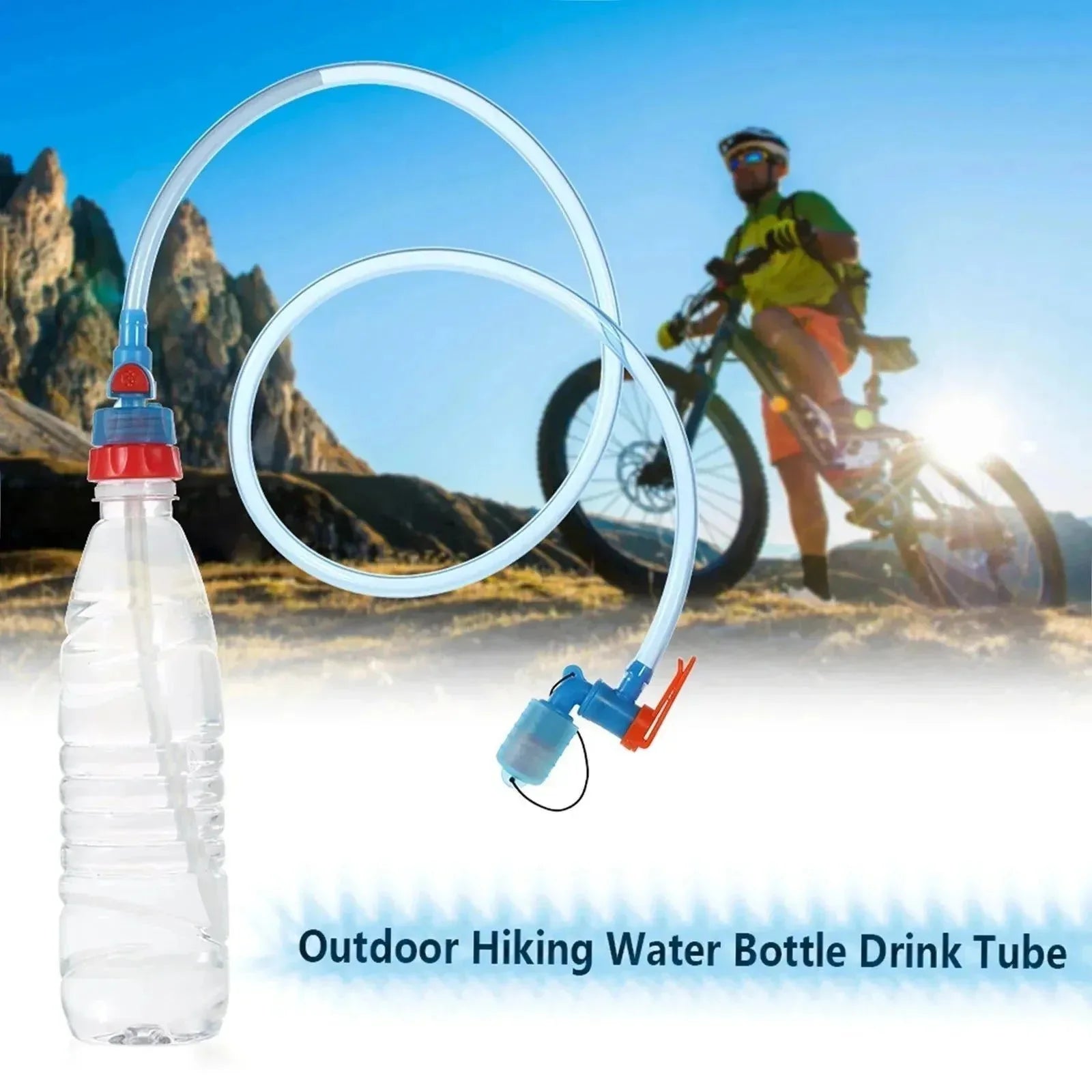 Water Bottle Drink Tube Cycling Camping Hydration Bladder System Hose Kit TPU Free - Trekker Essentials