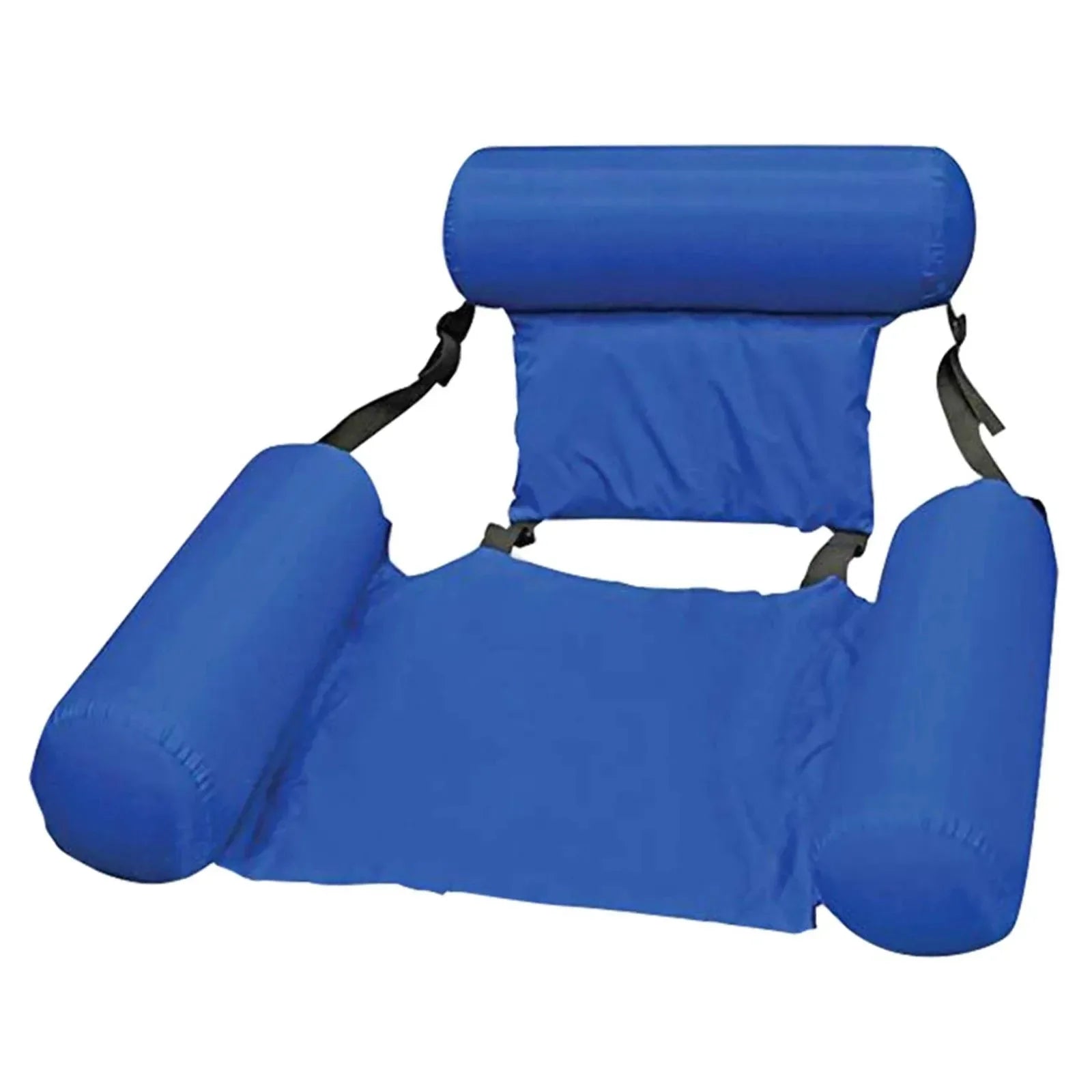 Water Hammock Inflatable Air Mattress - Floating Lounger for Swimming Pools and Beach Relaxation - Trekker Essentials