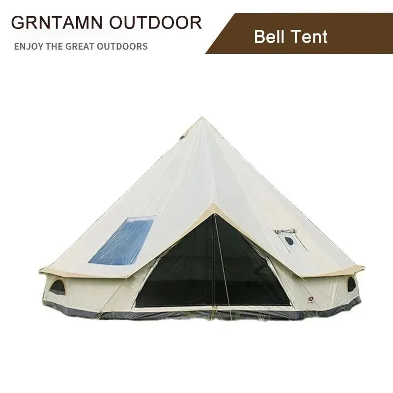 Waterproof 4-Season Yurt Wall Tent with Roof Stove Jack - Trekker Essentials