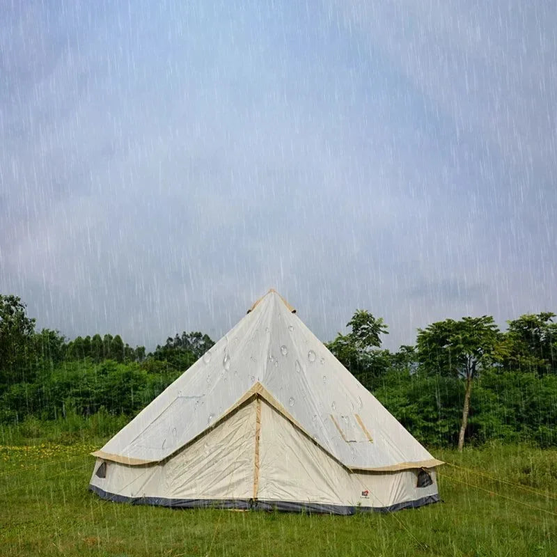 Waterproof 4-Season Yurt Wall Tent with Roof Stove Jack - Trekker Essentials