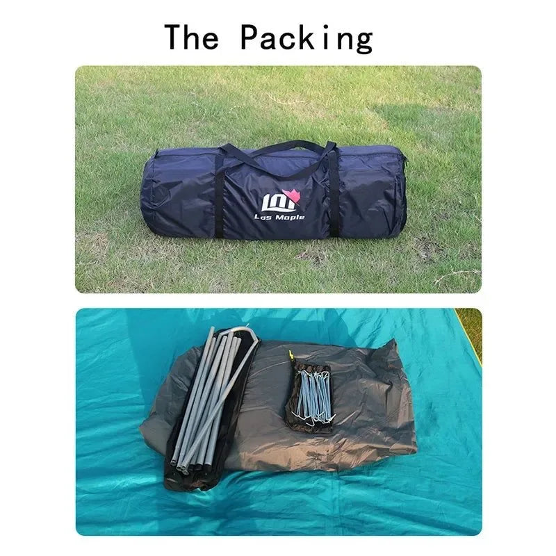 Waterproof 4-Season Yurt Wall Tent with Roof Stove Jack - Trekker Essentials