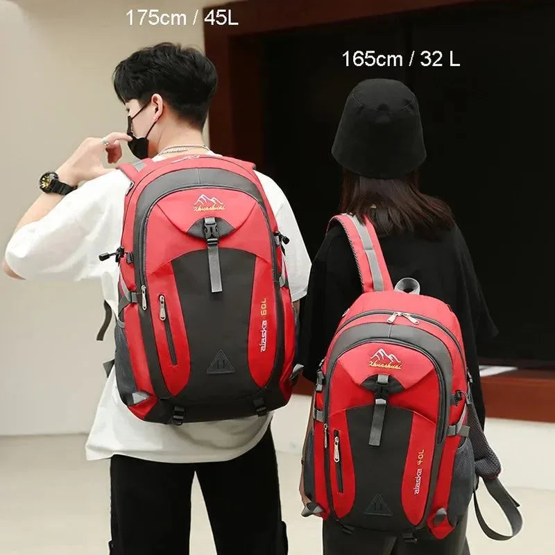 Waterproof Casual Outdoor Travel Backpack - Versatile Bag for Hiking, Camping, and Sports - Trekker Essentials