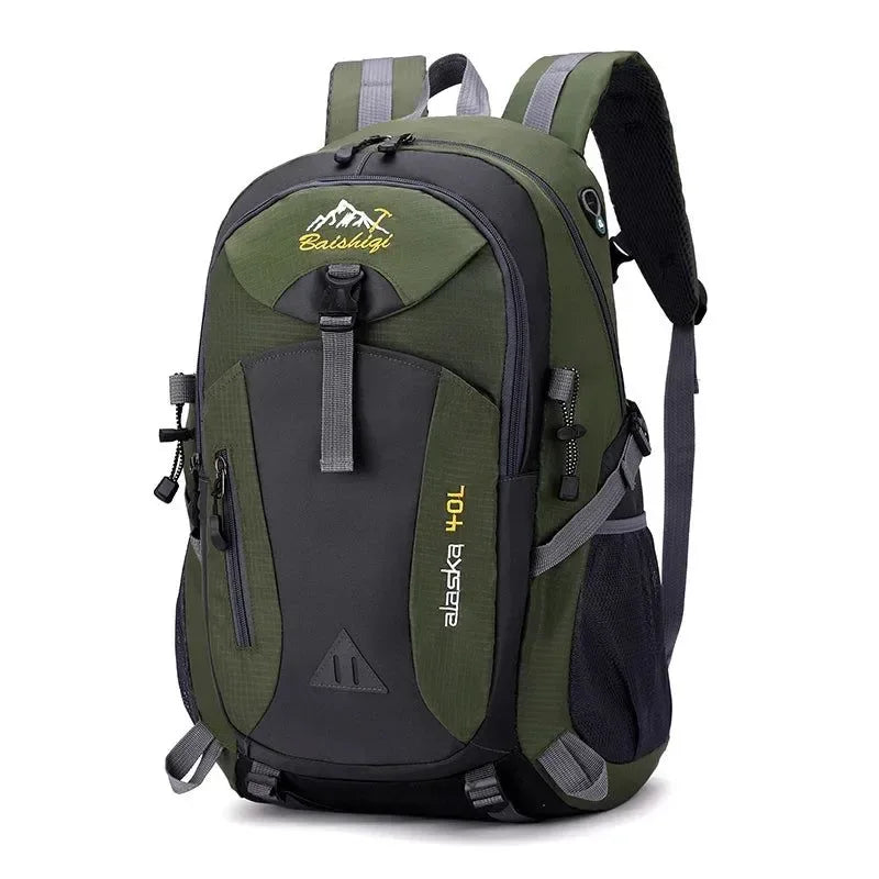 Waterproof Casual Outdoor Travel Backpack - Versatile Bag for Hiking, Camping, and Sports - Trekker Essentials