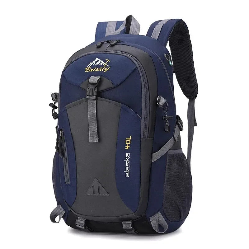 Waterproof Casual Outdoor Travel Backpack - Versatile Bag for Hiking, Camping, and Sports - Trekker Essentials
