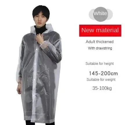 Waterproof Conjoined Raincoat Coverall with Hat - Oil-Resistant Work Safety Suit for Men and Women - Trekker Essentials