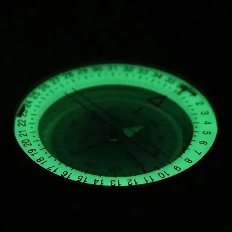 Waterproof High Precision Compass Outdoor Gadget Sports Hiking Mountaineering Professional Military Army Metal Sight - Trekker Essentials
