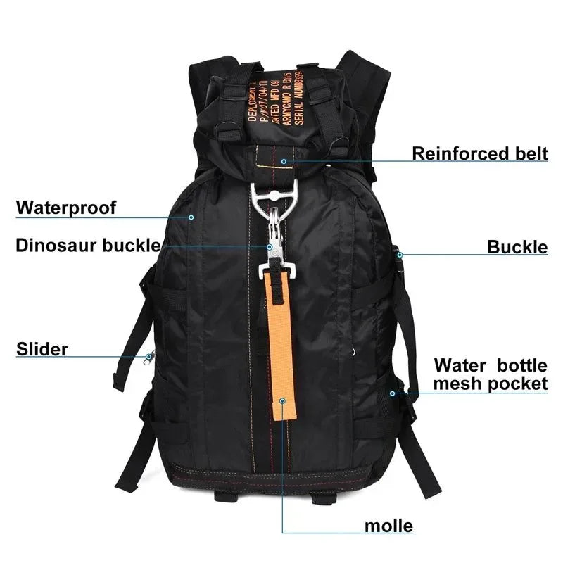 Waterproof Hiking Backpack – Lightweight 47L Travel & Trekking Daypack for Men & Women - Trekker Essentials