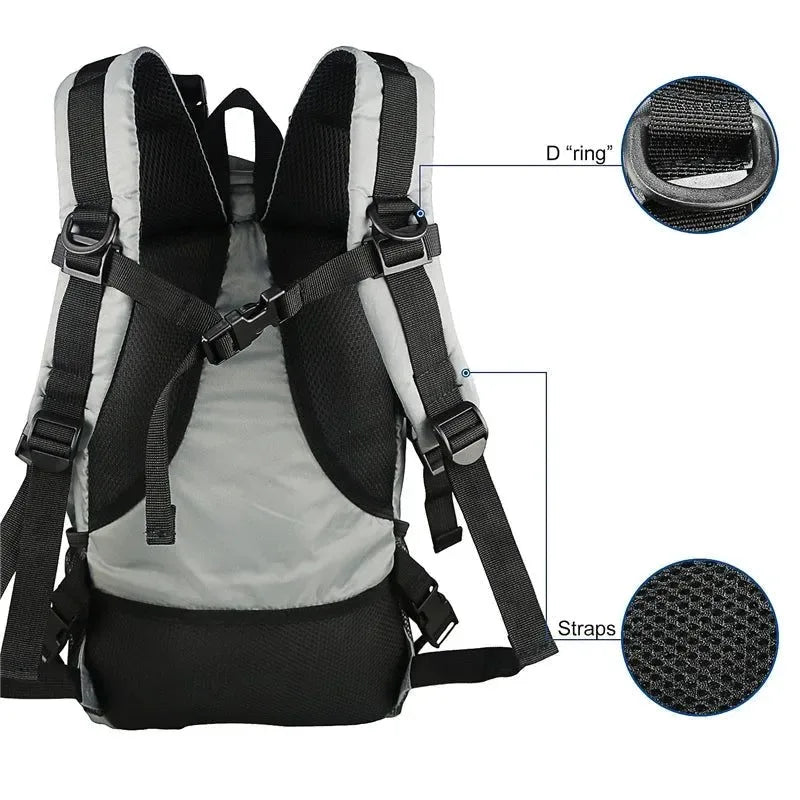 Waterproof Hiking Backpack – Lightweight 47L Travel & Trekking Daypack for Men & Women - Trekker Essentials