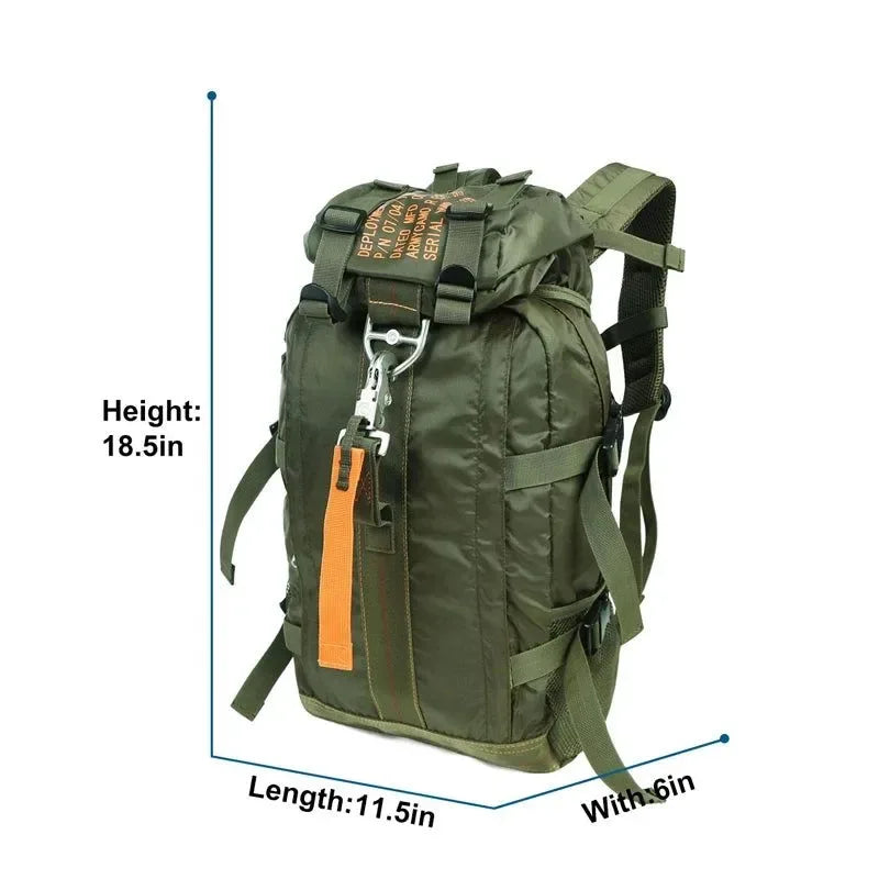 Waterproof Hiking Backpack – Lightweight 47L Travel & Trekking Daypack for Men & Women - Trekker Essentials