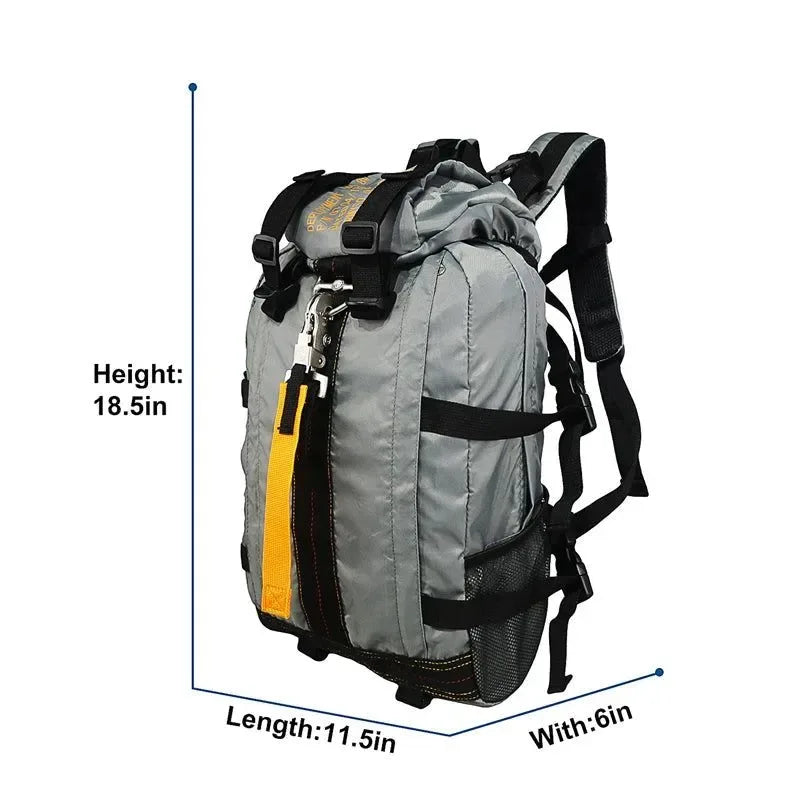 Waterproof Hiking Backpack – Lightweight 47L Travel & Trekking Daypack for Men & Women - Trekker Essentials