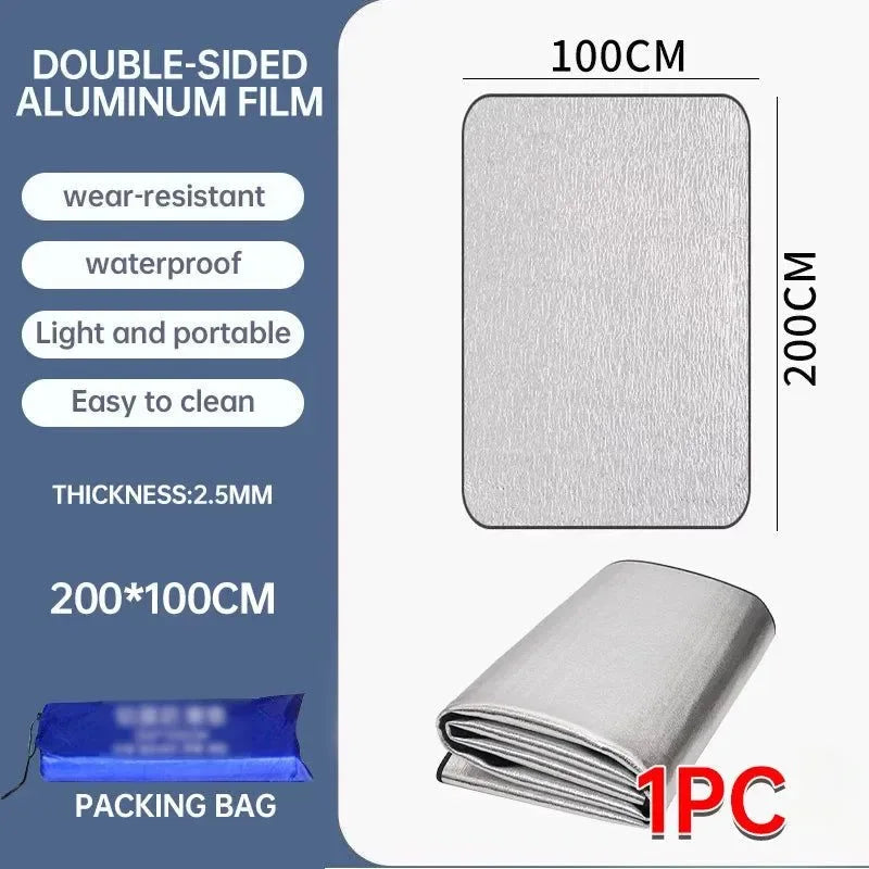 Waterproof Outdoor Camping Foam Mat – Moisture-Proof & Insulated Sleeping Pad for Two (1/10pcs) - Trekker Essentials