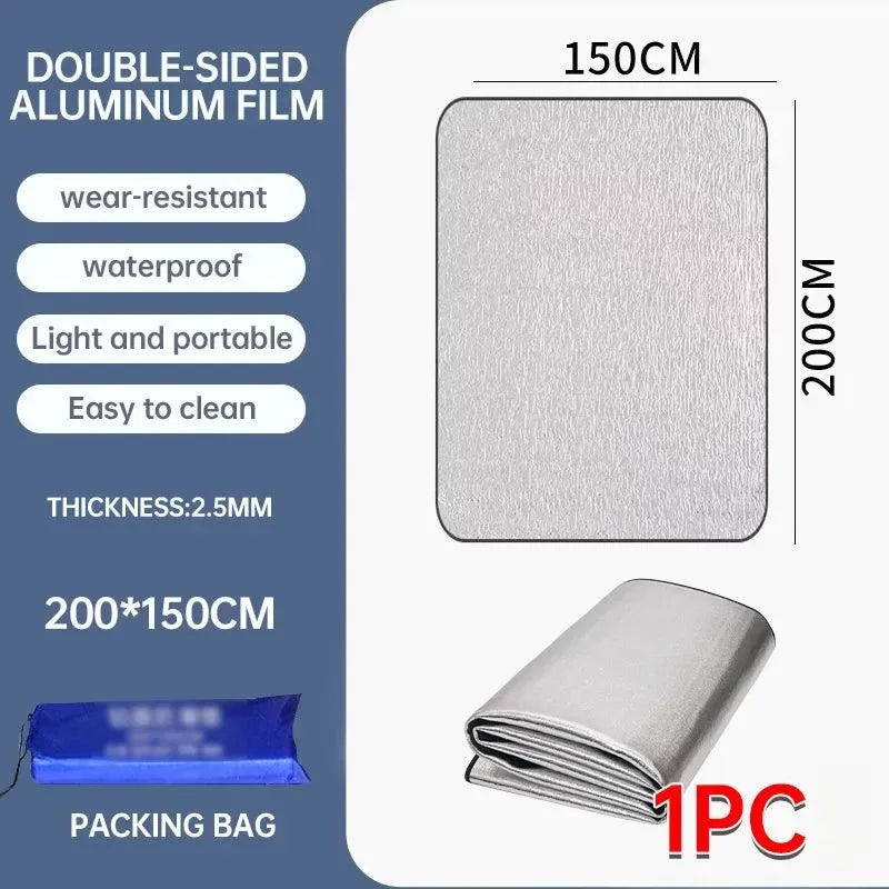 Waterproof Outdoor Camping Foam Mat – Moisture-Proof & Insulated Sleeping Pad for Two (1/10pcs) - Trekker Essentials