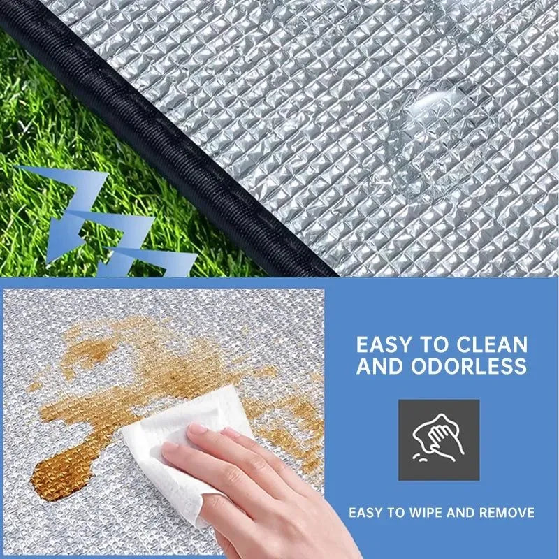 Waterproof Outdoor Camping Foam Mat – Moisture-Proof & Insulated Sleeping Pad for Two (1/10pcs) - Trekker Essentials