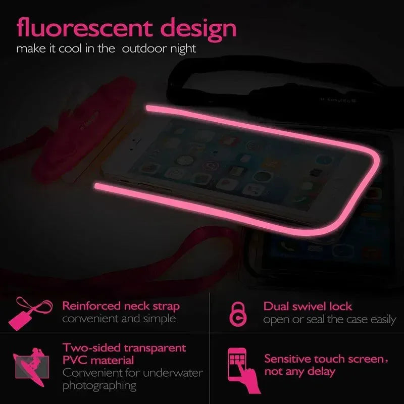 Waterproof Phone Pouch - Protect Your Phone During Water Activities - Trekker Essentials
