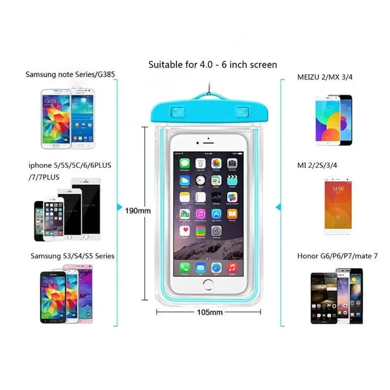 Waterproof Phone Pouch - Protect Your Phone During Water Activities - Trekker Essentials