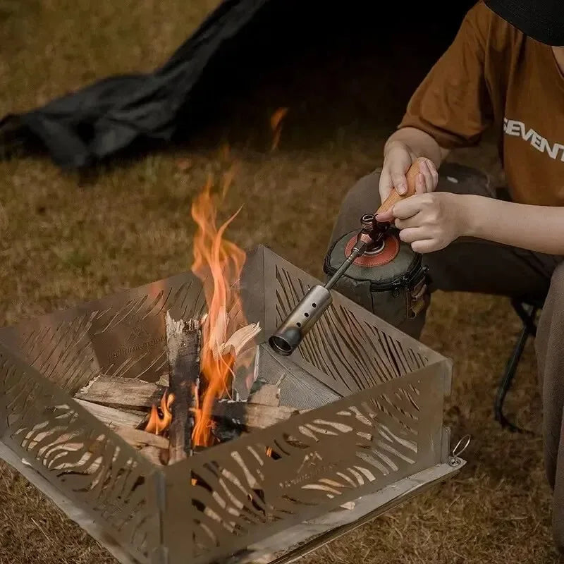 Weeding Fires Machine Grass Burners Gas Torch - Outdoor BBQ Blowtorch Camp Flamethrowers Camping Equipment - Trekker Essentials
